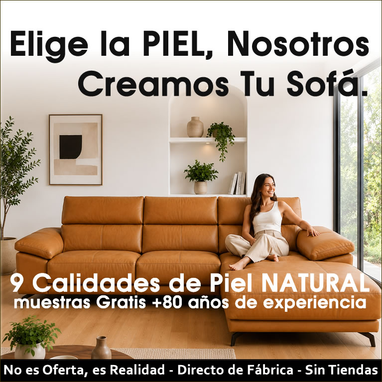 sof&aacute;s de piel ventajas en SofaHogar